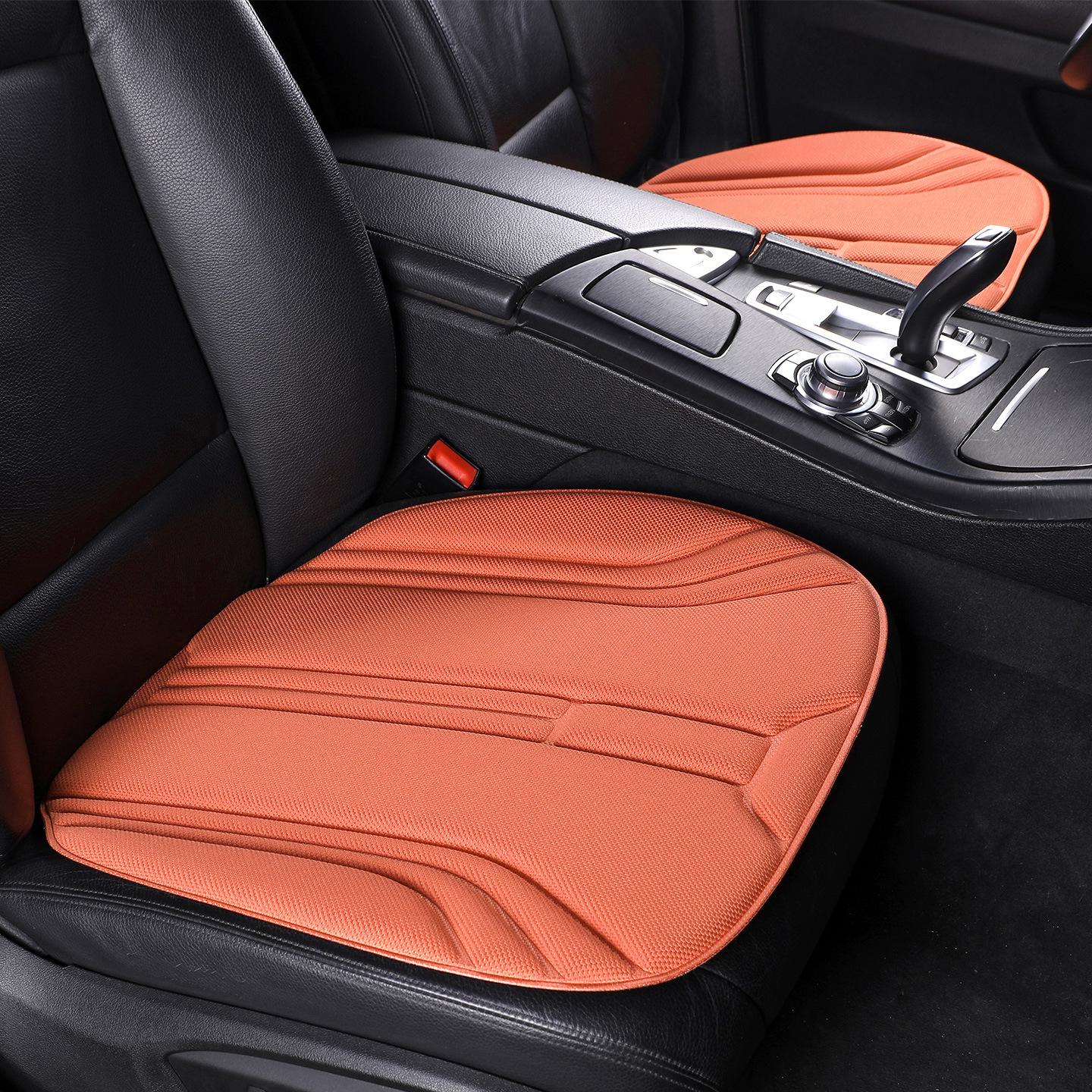 Universal Non-slip Seat Cover Set: Breathable, Comfortable, 3-Piece for Front Car Seats