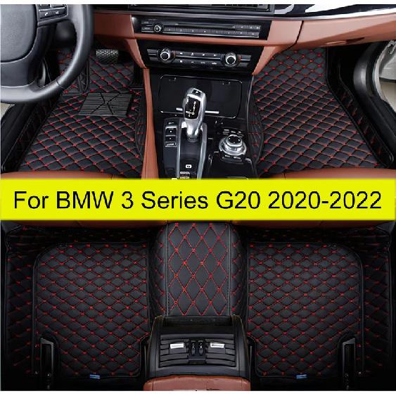 Car Floor Mats For BMW 3 Series G20 316i 318i 320i 325i 328i 330i 335i     Auto Foot Pads Interior Accessories