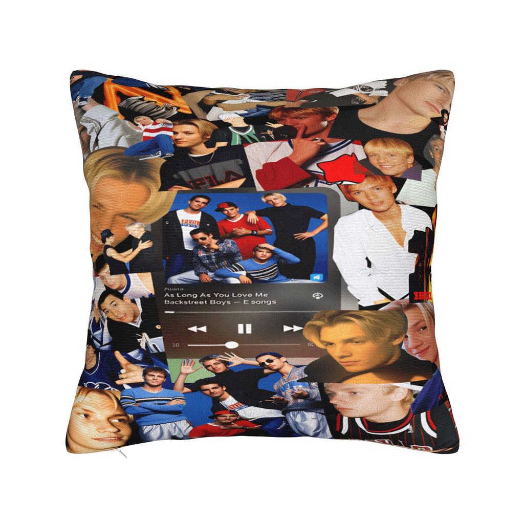 BSB band B-Backstreet boys Pillow Cover  Vintage Pillow Case For Sofa Home Decoration Design Pillowcases Gift