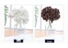 PE Gold Powder Artificial Roses for DIY Bouquets - Valentine's Day, Weddings, Flower Shops