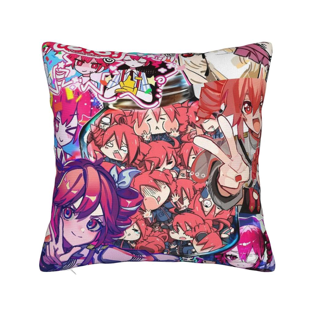 Teto Kasane Chibi Cartoon Anime Pillow Case Morden Pillow Cover Graphic Pillowcases For Sofa Bedroom Home Decor