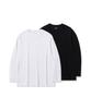 [Cooltandard] Crew Neck Long Sleeve T-Shirt 2-Pack
