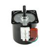 CHANCS Permanentmagnetmotor 60KTYZ AC 110V Synchron-Getriebemotor mit fester Basis und Motorhalterung 2,5-3 U/min CW/CCW
