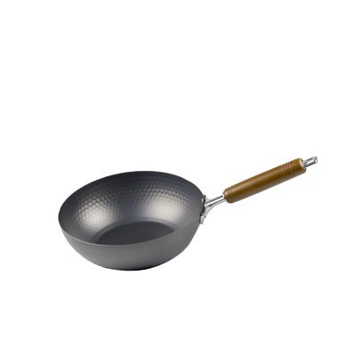 Pearl Metal Frying Pan Black 24cm Light and Iron Pot Rust-resistant HB-4289