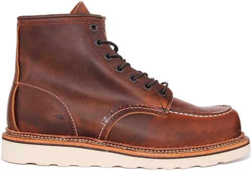 RED WING SHOES 1907 Men's Brown Boots, US Size 9 (27 cm), D