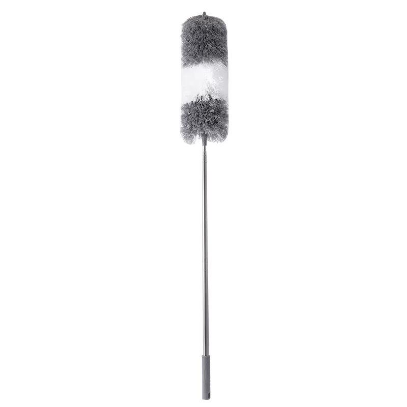 Telescopic Electrostatic Feather Duster for High Ceilings and Gaps