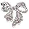 Women Jewelry Sparkling Rhinestone Bow Brooch, Mini Bowknot Shaped Lapel Decorative Clothing Accessories Pin, Accessory for Girls Pin