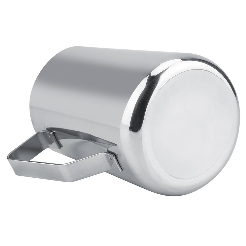 Ergonomic Handle Milk Frothing Cup 304 Stainless Steel Stainless Steel Milk Jug Coffee Accessories