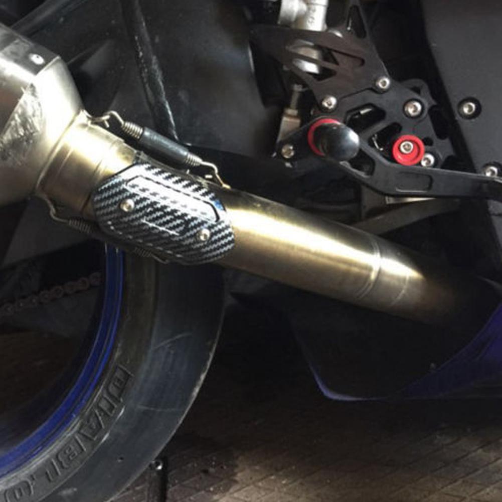 Motorcycle Exhaust Middle Pipe Heat   Link Tube  or Cover Heel Guard