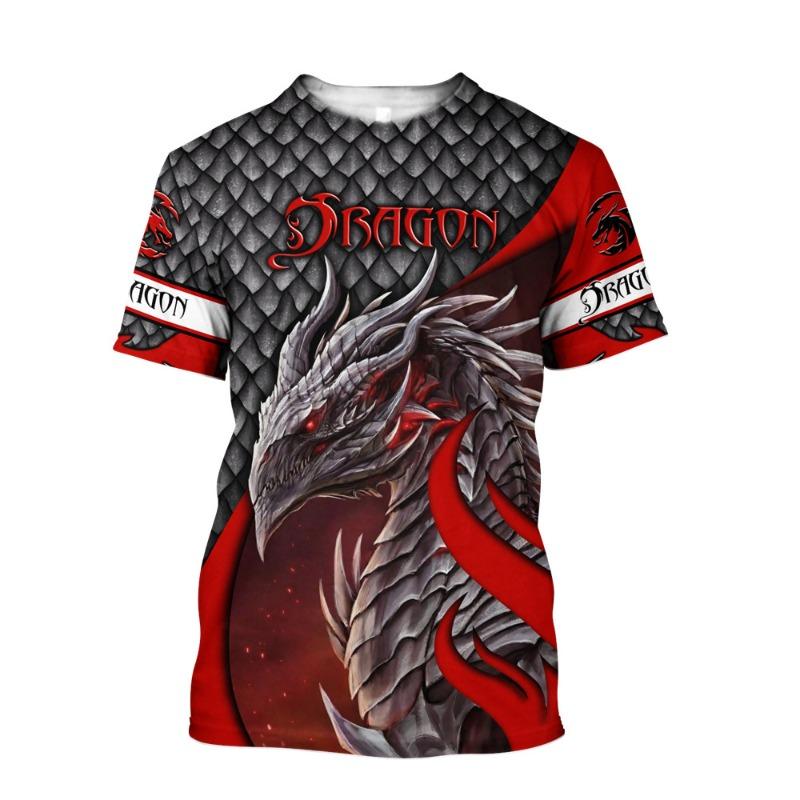 Children's Clothing 3D Digital Color Cartoon Anime Character Print Youth Casual Comfortable Short Sleeved T-shirt