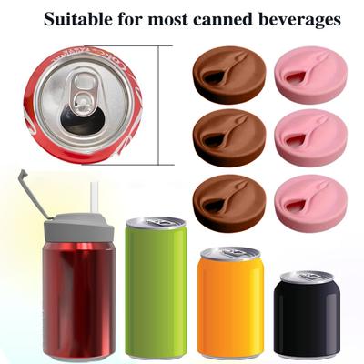 36925 Pcs Silicone Soda Can Lids Reusable Vagina Shaped Beverage Can