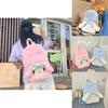 Cinnamoroll Plush Backpack With Zipper Closure For Daily Use And Fashionable Storage