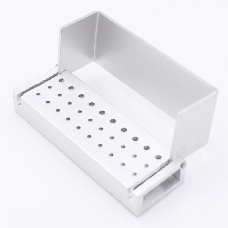 Dental Diamond Burs Drill Disinfection Block 30 Holes Multicolour High Speed Handpiece Burs Storage Organization Holder