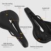 BOOSDEN Bicycle Saddle for Road Cross Mountain and Regular Comfortable Shock for Men and White Bikes, Bikes, Bikes, Bikes, Buttocks, Perforated,