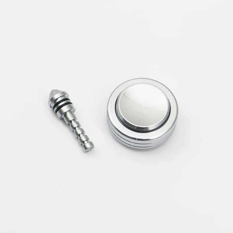 

Handle Fidgeting Spinner Metal Spinning Top Tip Stainless Steel Gyro Edc Relieve Stress Ease Reducing Plaything Counter Anxiety Children