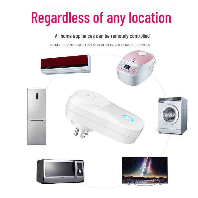 Graffiti Smart WiFi Socket - Complies with German, European, Brazilian, Italian, Israeli, and Indian Standards
