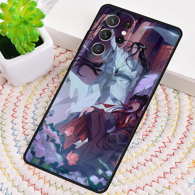 Mo Dao Zu Shi Silicone Phone Case For Samsung Galaxy note 10 pro S26 S25 S24 S23 S22 S21 Plus S25Ultra Capa Cover