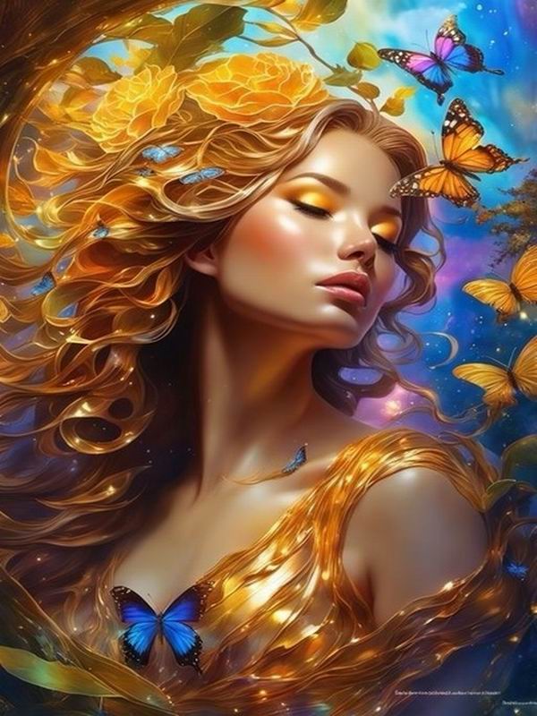 Diamond Painting New Collection 2024 Butterfly Woman Flower Diy Full Square Round Drill Rhinestone Embroidery Sale Girl Mosaic Cross Stitch Kits