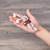 Earphone Wire Organizer Genuine Leather Cable Winder Holder Cord Data Line Plug Bobbin Winder Clip Wrap Wirding Thread Tool