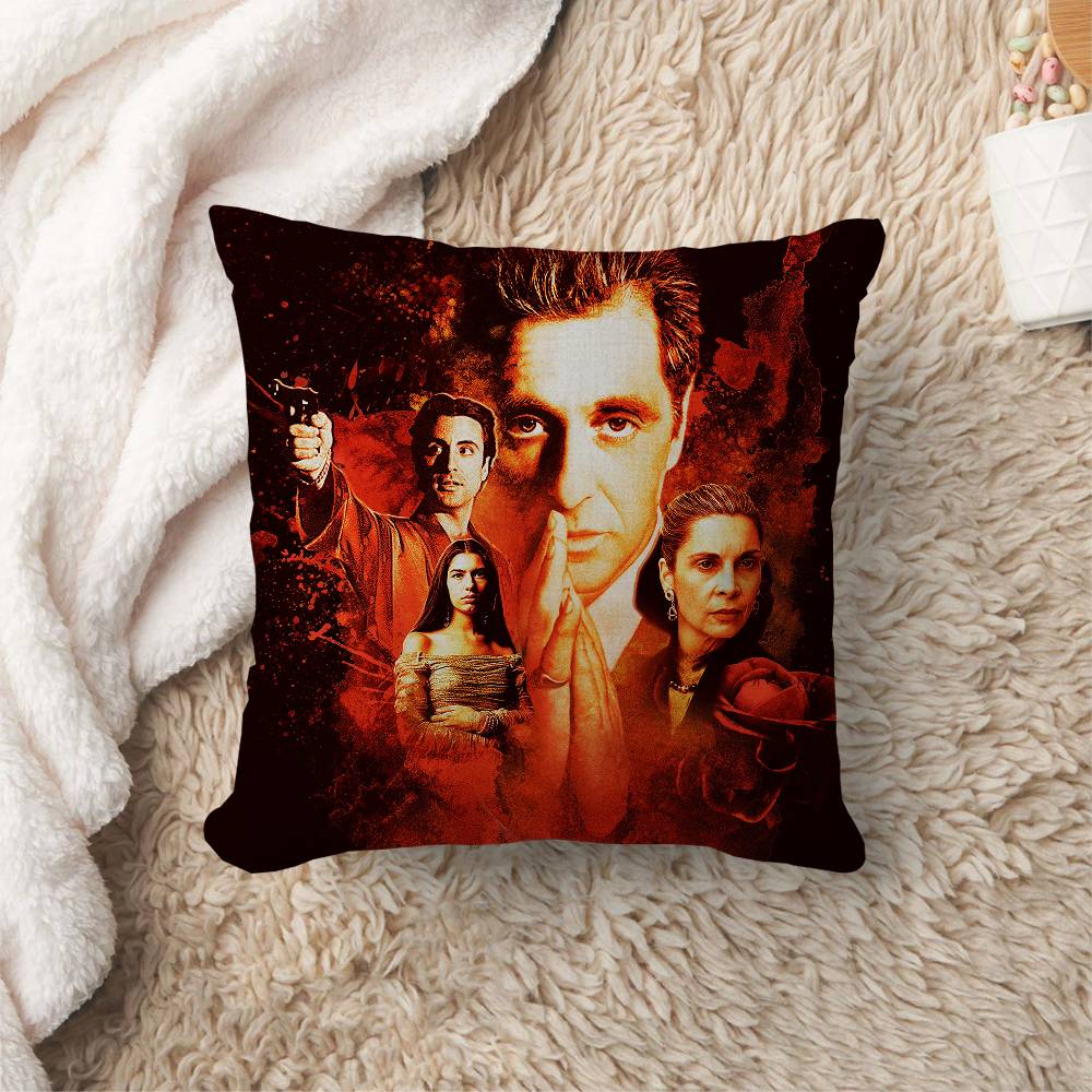 The G-Godfather Movie Pillowcase Toon Gift Cushion Cover Bedroom Home Sofa Chair Seat Decor Pillow Case