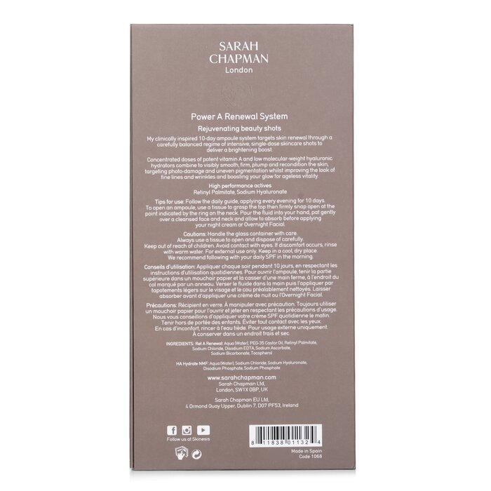 SARAH CHAPMAN SKINNESS POWER A RENEWAL SYSTEM