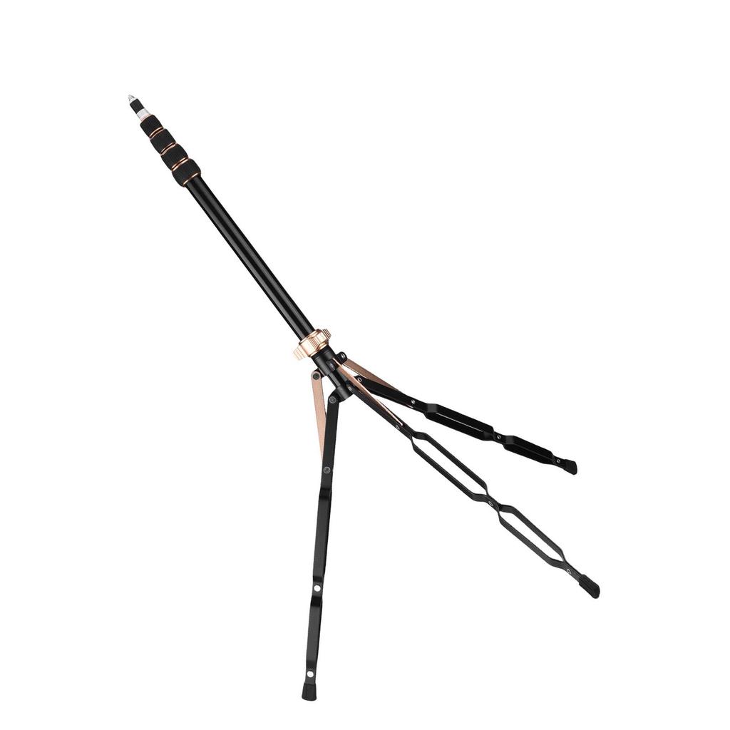 Camera Tripod 7.2ft 2.2m with Folding Reversible Legs and Carry Bag Portable Light Stand for Photography