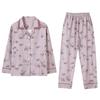 Pajamas Women'S Spring And Autumn Pure Cotton Long-Sleeved Women'S Spring Thin Women'S Loungewear Set