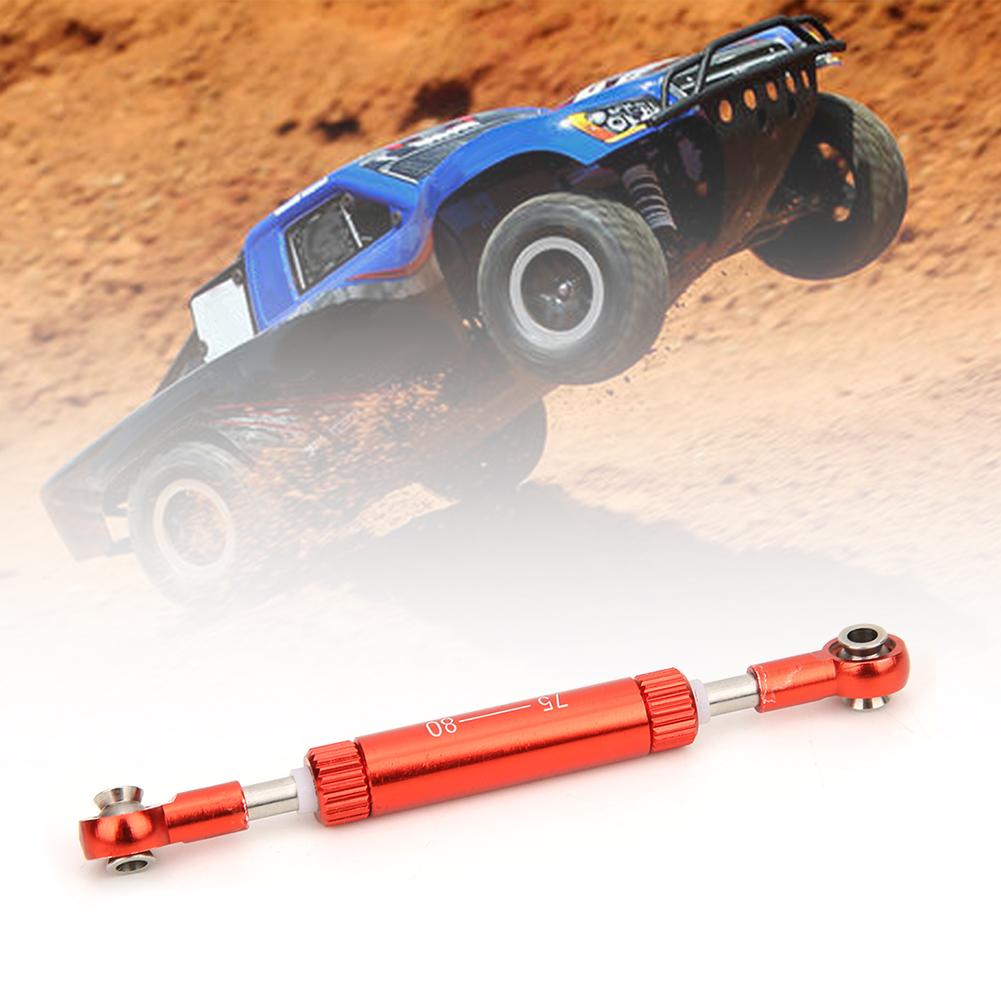 Servos Pull Rod-Steering Lever Accessory for SCX10 D90 1/10 RC Car(75-80mm )