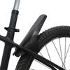 Buntes leichtes Fahrradschutzblech Harz Kohlefaser-Muster Langlebiger Schlammschutz Sicherer Sitz für DH Mountainbikes 1 Stück