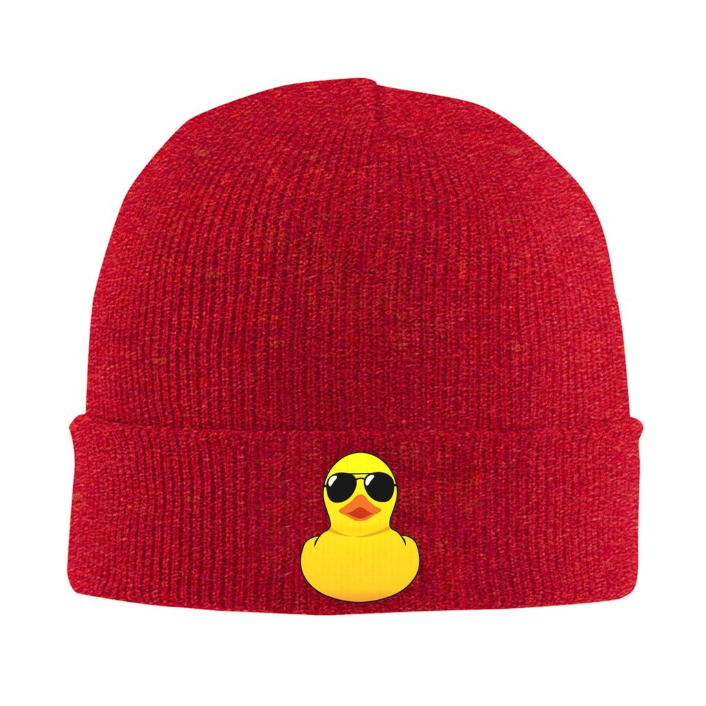Cool Rubber Duck Warm Knitted Cap Winter Knit Bonnet Hat Skullies Beanies Hip Hop Caps for Unisex