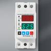 Einstellbarer Überspannungs- und Überstromschutz AC 220V Doppelanzeige Spannungs- und Stromüberwachung mit automatischer Abschaltung