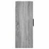 Wall Mounted Cabinet Grey Sonoma 69.5 X 34 X 90 Cm