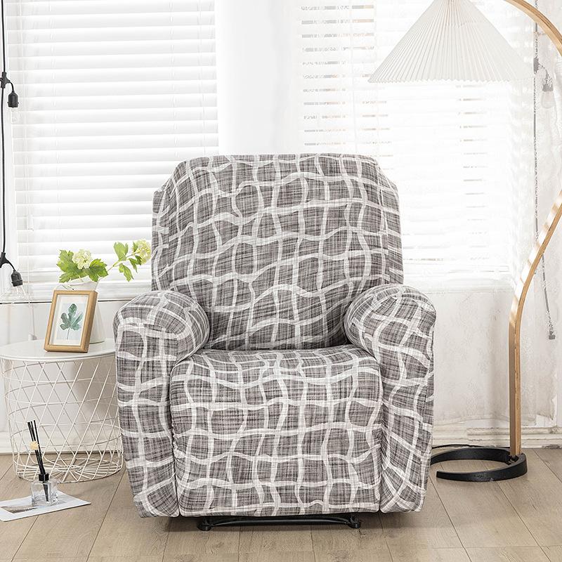 Recliner Cover First Class Sofa Cover All-inclusive Elastic Single Rocking Chair Cover Electric Function Chivas Nice Couch Case for Home