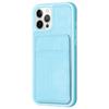BF28 Kickstand Case for iPhone 15 Pro Max,Matte PU Leather Coated TPU Phone Back Protector Cover with Card Holder