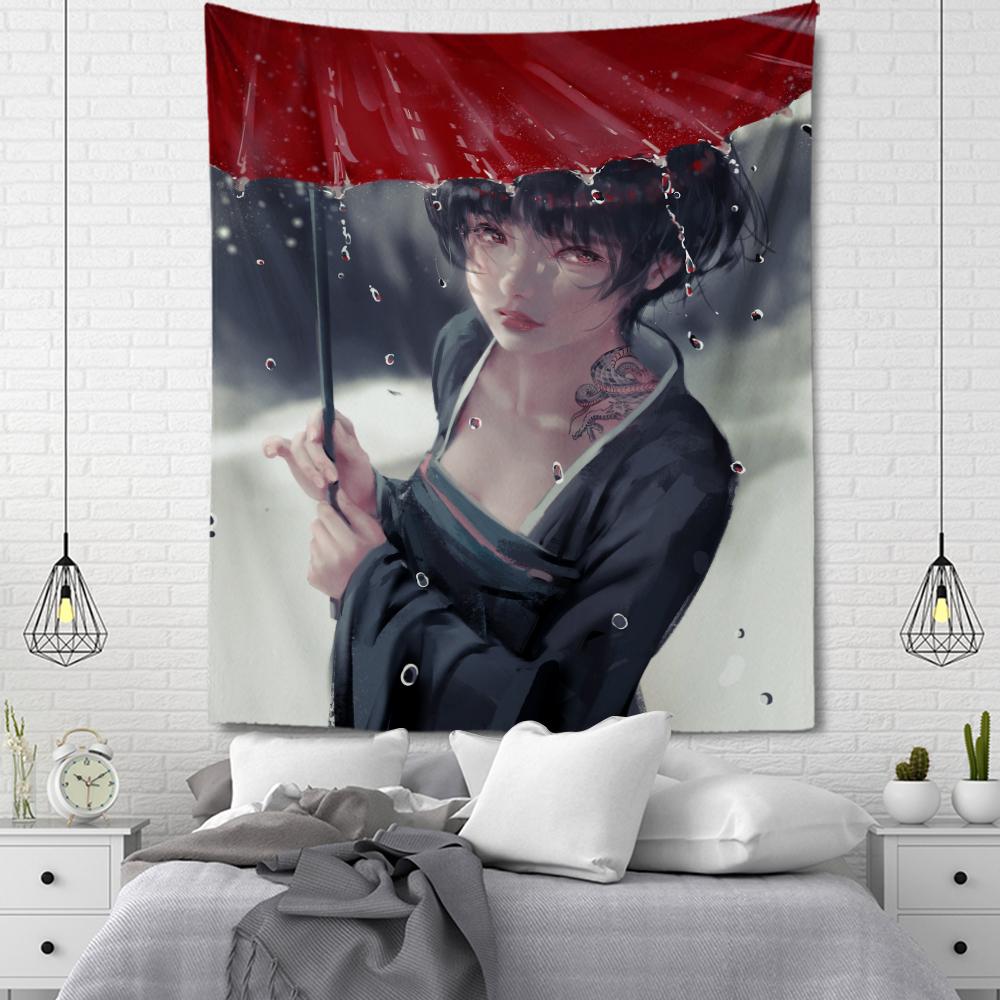 Anime Tapestry Room Decoration Home Decoration Sexy Anime Character Hanging Cloth Wall Decoration Living Room Decoration