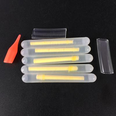 50Pcs Light Stick Fluorescent Mini Plastic Sturdy Fishing Glow Sticks for Outdoor