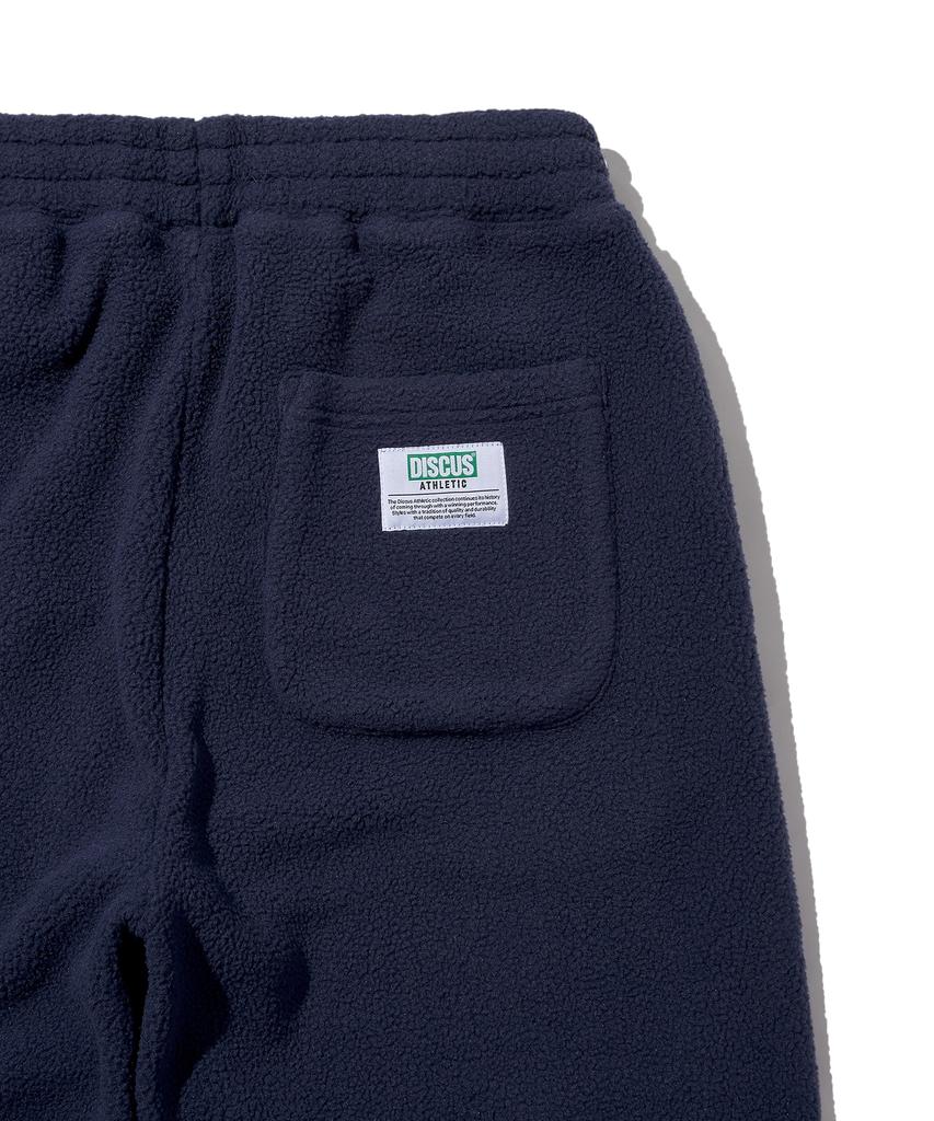 DISCUS ATHLETIC Letter Logo Fleece Pants Navy
