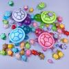 Glowing Turtle Toy 101 Pieces Glowing Turtle Toy Table Decoration Statue Diy Accessories Turtle Small Ornaments Trendy Toys