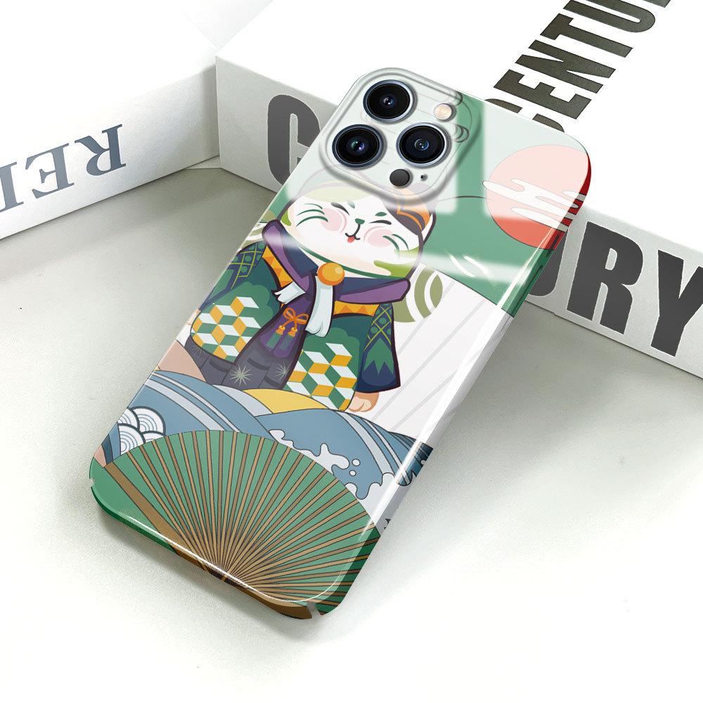 Kompletné filmové puzdro na telefón s kresleným módnym dizajnom, tvrdé puzdro s plným krytom a ochranou fotoaparátu pre iPhone, Samsung, Xiaomi, Poco, Redmi, Huawei, Honor