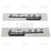 2 x 3D Biturbo 4Matic 4Matic+ Car Trunk ABS Emblem Rear Body Tailgate Fender Adhesive Badge for Mercedes Benz 2014 - 2016 QV2