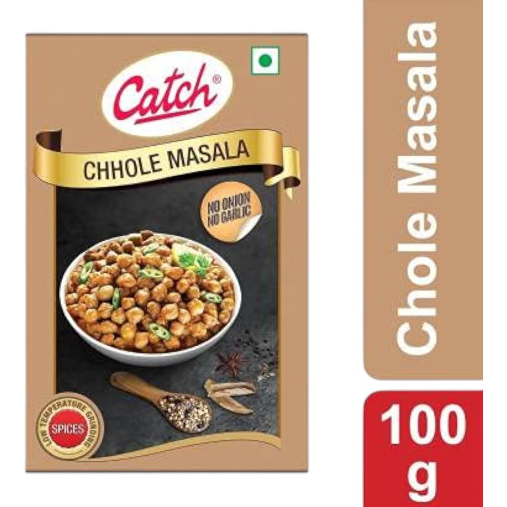 Catch Chhole Masala 100g Premium Spice Blend For Rich Flavorful Chickpea Curry And Authentic Indian Taste
