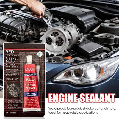 Silicone Gasket Maker 85g Waterproof Head Sealant High Temperature Resistant Engine Sealant For Import Engines