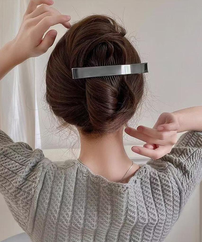 Heita Ash Silver Grey Hair Pin Ash Silver Grey Hair Pin Accessory