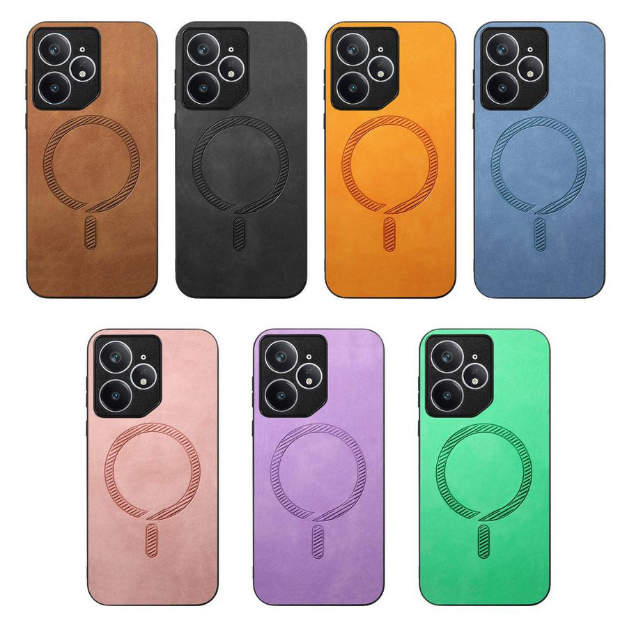 For OPPO Realme GT8 Pro 5G Luxury Case Wireless Charging Etui Realme GT 8 8Pro Magnet Leather Back Cover