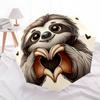 Cartoon Sloths Umbrella, Lightweight & Portable, 8-Rib Iron Frame, Perfect for Outdoor Travel, Home Accessory, Christmas Gifts