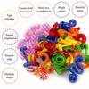 232 Teile Kinder Murmelbahn Rennspiel Spielzeug Geschenk Bauklötze