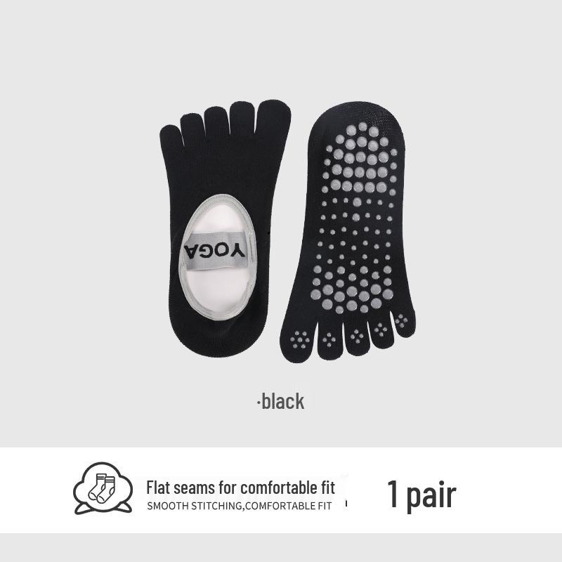 Women s Non-Slip Yoga & Pilates Five-Finger Socks - Thin, Short, Summer Sports Fitness & Dance Wear.