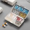 Japanese Pill Organizer Box, Portable Personal Storage Box,  And Tablet Dispenser, Seven-Day Container, Weekly Pill Organizer, Smart