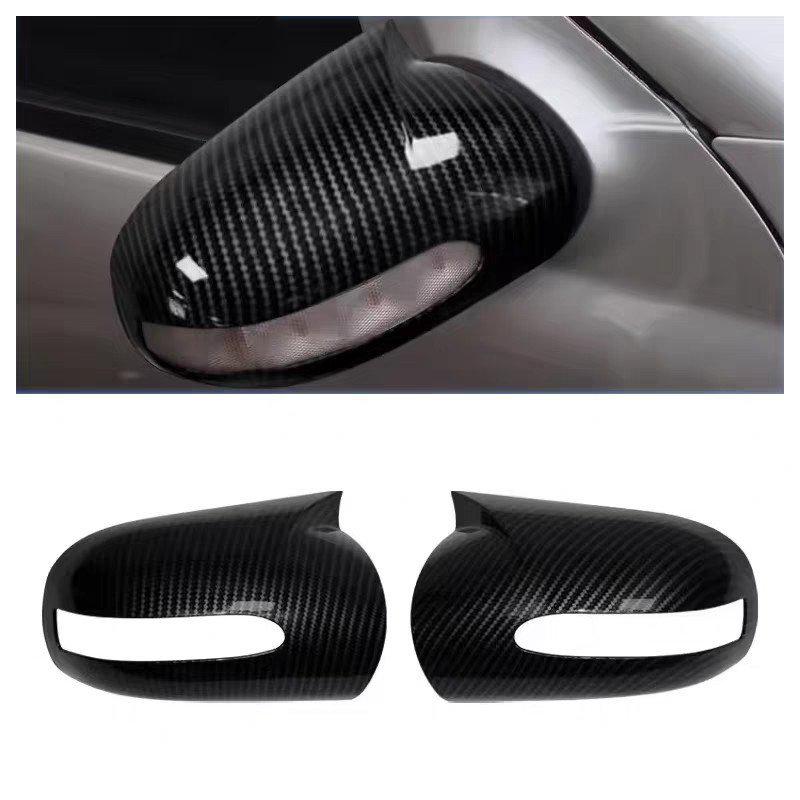 Compatible Bull Horn Modified Rearview Mirror Shell for Mercedes W203 W211 E300 E200 E280 C180 C200 C260