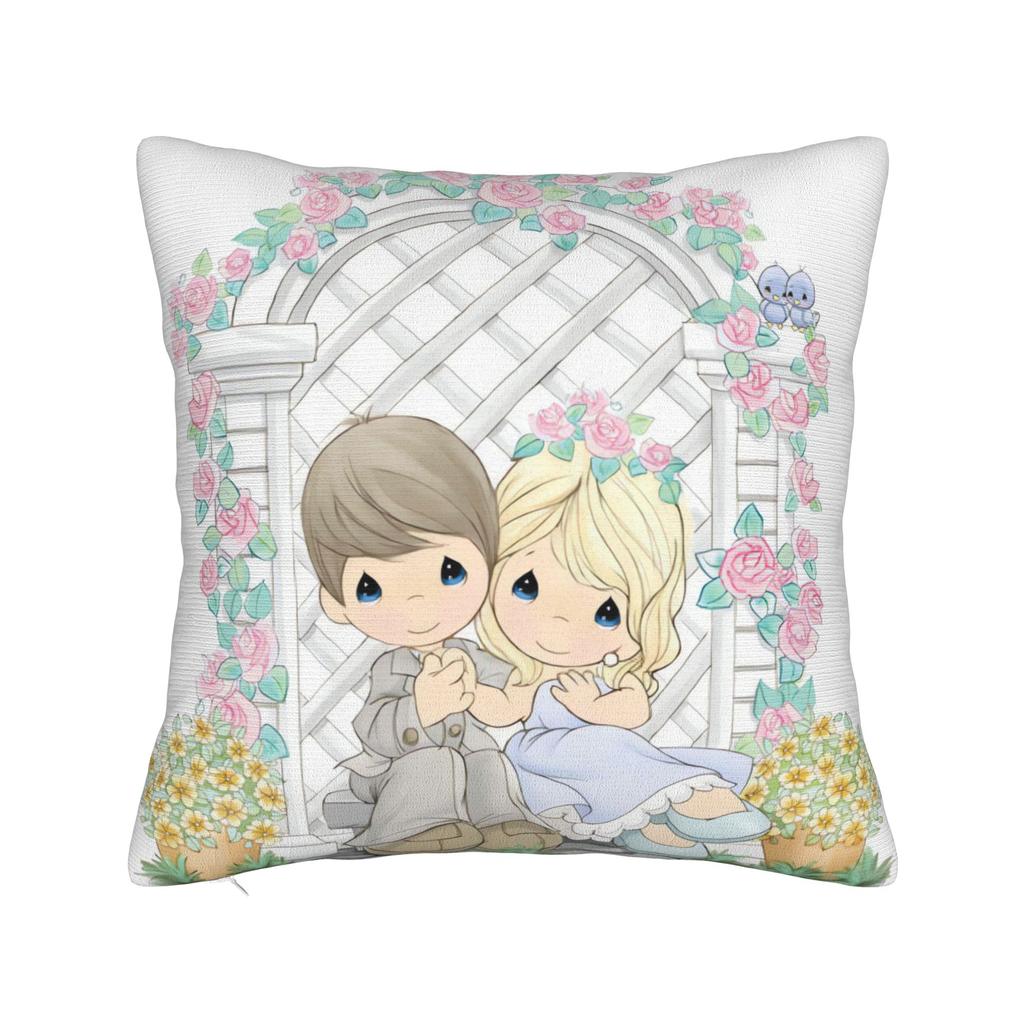 Precious Moments Various Pillow Case  Novelty Pillow Cover Square Pillowcases For Sofa Home Decor